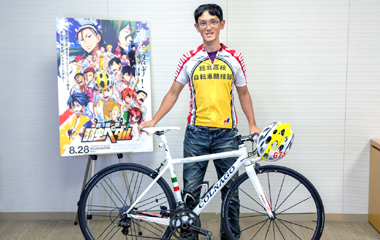 自転車ロードレースのゲスト　漫画家　渡辺 航／わたなべ わたる