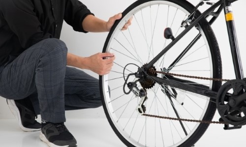 自転車を修理できる